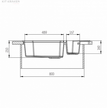 ����� KIT KRAKEN Pond (White)
