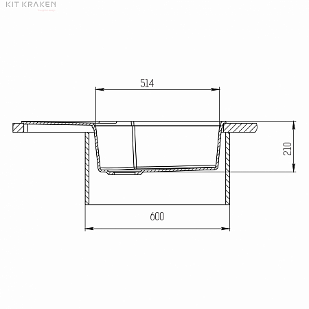 ����� KIT KRAKEN Sea (White)